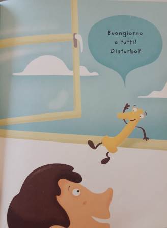 Illustrazione: bambino osserva il numero 1 Illustrazione: bambino osserva il numero 1