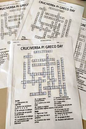 Cruciverba compilati dai bambini Cruciverba compilati dai bambini